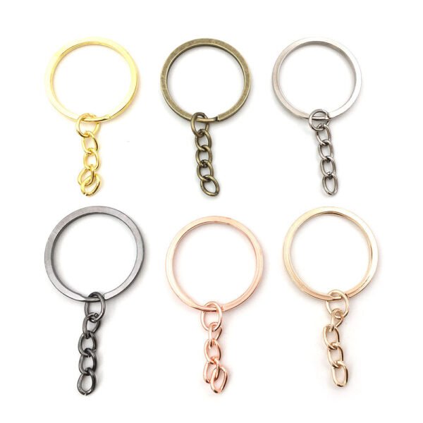 Metal Split Key Rings for Keychains - Image 3