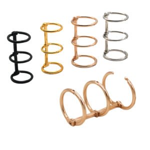 3-Ring Colored Calendar Binder Rings