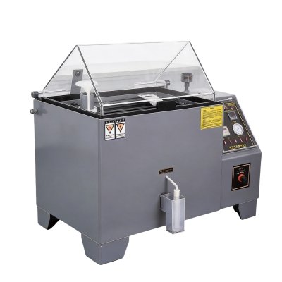 Salt spray corrosion testing machine in quality control lab