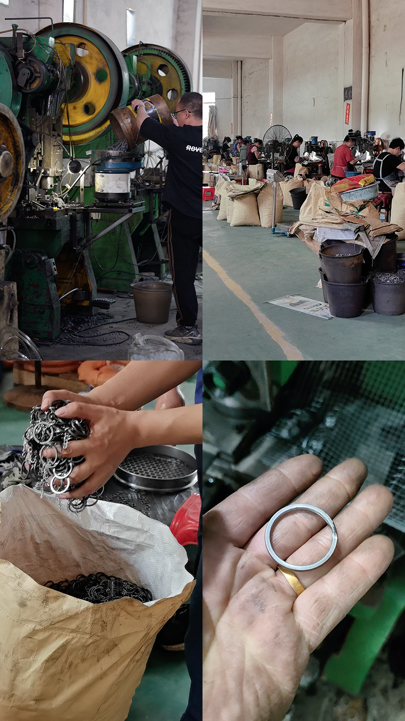 Metal stamping workshop interior in Foshan, China